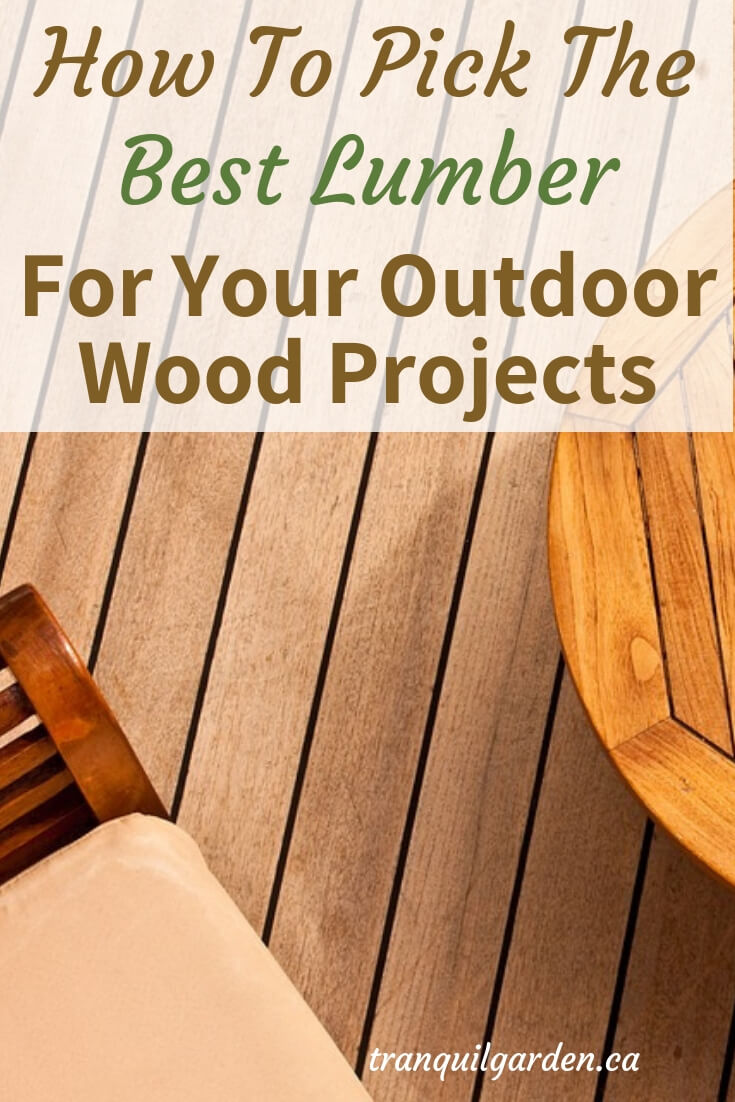 How To Pick The Best Lumber For Your Outdoor Wood Projects Healthy